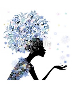 Aloksa, Trendy flower girl hairstyle for your design