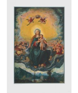 Albrecht Altdorfer, Maria mit dem Kinde in der Glorie