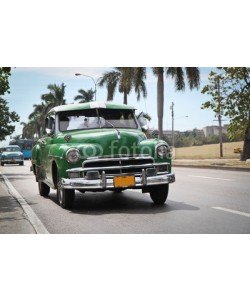 ALEKSANDAR TODOROVIC, Classic green Plymouth in new Havana