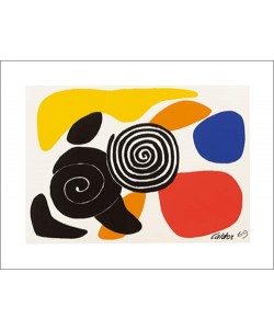 Alexander Calder, Spirals and Petals, 1969 (Büttenpapier)