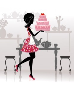 Aloksa, Girl with a romantic cake