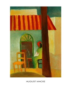 August Macke, Türkisches Cafe I