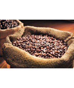 amenic181, burlap sack of roasted beans