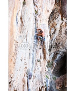 Andrey Bandurenko, Rock climber on a cliff