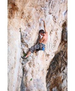 Andrey Bandurenko, Rock climber on a cliff