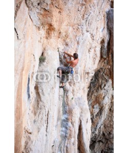 Andrey Bandurenko, Rock climber on a cliff