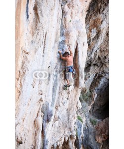 Andrey Bandurenko, Rock climber on a cliff