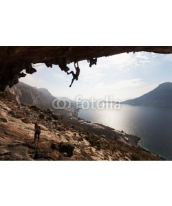 Andrey Bandurenko, Rock climbers, Kalymnos Island, Greece