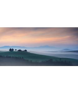 Andy Mumford, Capella di Vitaleta at Dawn - Tuscany I