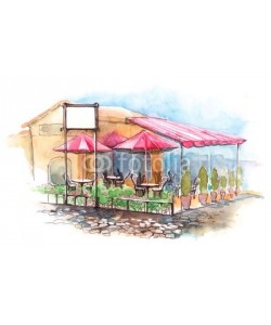 ankdesign, cafe on terrace