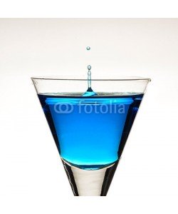Andreas Berheide, Blue ocktail with droplets