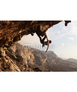 Andrey Bandurenko, Rock climber at sunset, Kalymnos Island, Greece