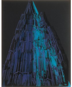 Andy Warhol, Cologne Cathedral (blue)