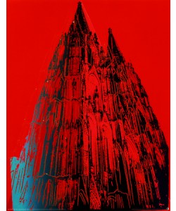 Andy Warhol, Cologne Cathedral (red)