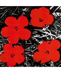 Andy Warhol, Flowers (Red), 1964