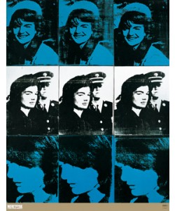 Andy Warhol, Nine Jackies, 1964