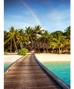 Anna Omelchenko, Wooden bridge to island beach resort