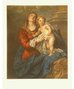 Anthonis Dyck van, Maria mit dem Kinde