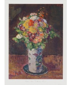 Anton Faistauer, Feldblumen in Tonvase