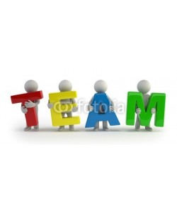 Art3D, 3d small people - team
