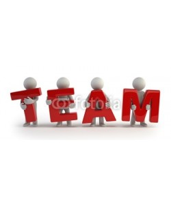 Art3D, 3d small people - team