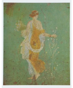 Arte Romana, La Primavera - Römisches Fresko