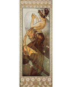 Alfons Maria Mucha, Sterne: Der Polarstern. 1902. (Variante B).