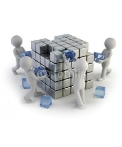 Art3D, 3d small people - concept of creating
