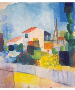 August Macke, Das helle Haus