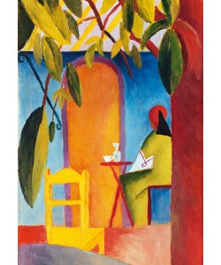 August Macke, Türkisches Cafe II