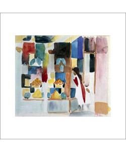 August Macke, Kinder am Gemseladen I, 1913