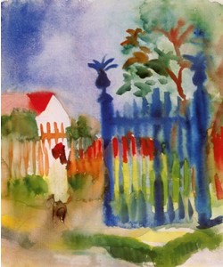 August Macke, Gartentor