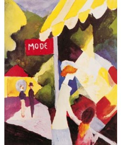 August Macke, Modefenster