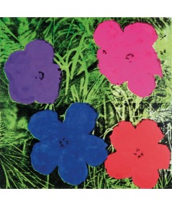 Andy Warhol, Flowers C. 1984