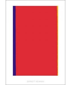 Barnett Newman, Who's afraid of Red,…. 1966 (Büttenpapier)