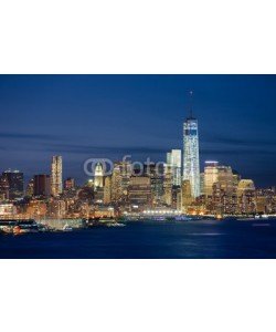 Beboy, New York skyline de nuit