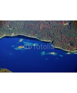 Bergfee, Flug übern Eibsee - Karibik in Oberbayern