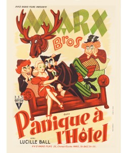 Hollywood Photo Archive, Marx Brothers - French - Room Service 01