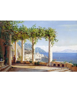 Carl Frederik Aagaard, Amalfi del Convento die Capuccini