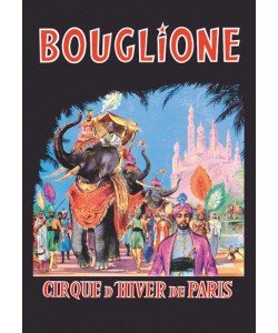 Vintage Elephant, Bouglione - Cirque d´Hiver de Paris