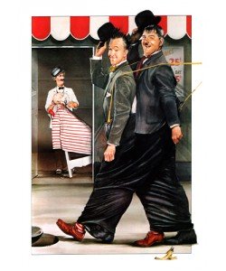 Hollywood Photo Archive, Laurel & Hardy - Ben Turpin