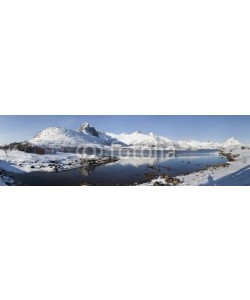 Blickfang, Lofoten Norwegen Panorama