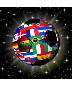 bluedarkat, Soccer Ball World Cup Flags on Universe