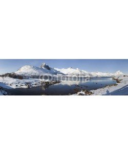 Blickfang, Lofoten Norwegen Panorama