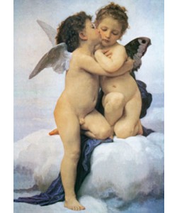 WILLIAM ADOLPHE BOUGUEREAU, First Kiss