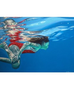 Brigitte Yoshiko Pruchnow, Swimmer Dissolving