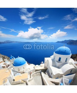 Acrylglasbild Brad Pict, Santorin - Oia