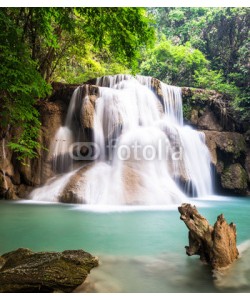 calcassa, Waterfall at Kanchanaburi, Thailand