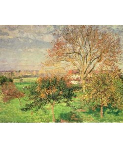 Camille Pissarro, Herbstmorgen in Eragny
