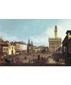 Giovanni Antonio Canaletto, Die Piazza della Signorina in